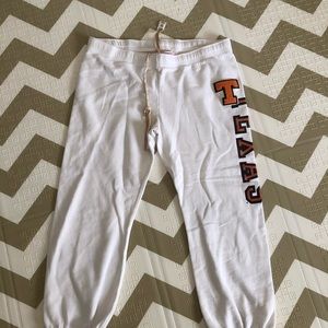 Pink Victoria Secret Texas ankle pants size L